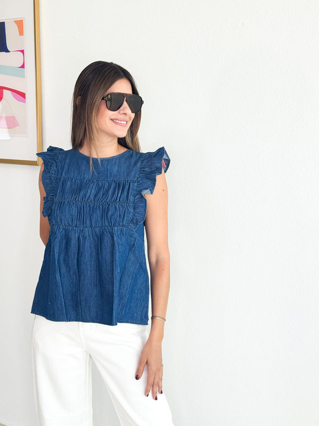 Denim Top