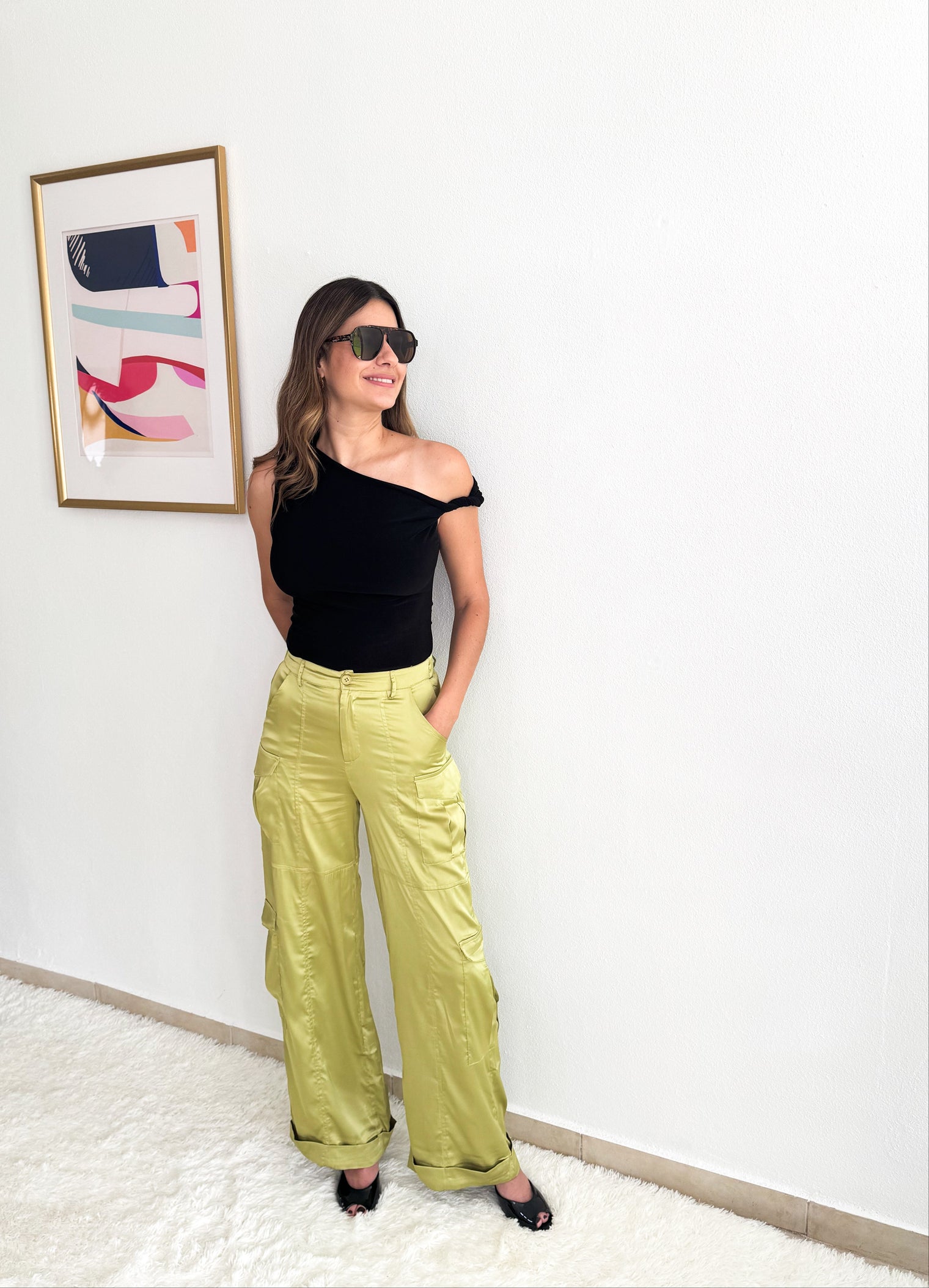 Olive Cargo Pants