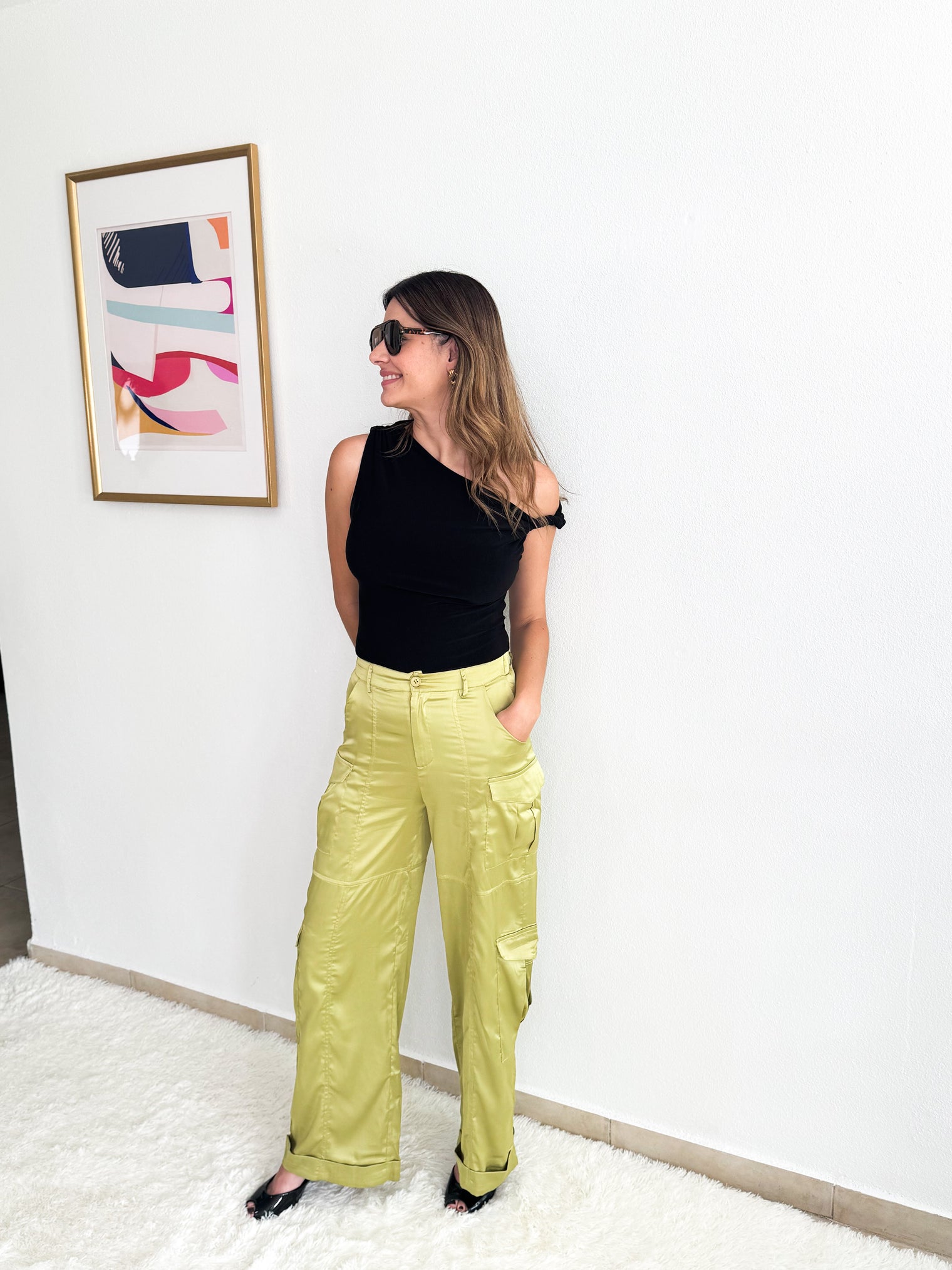 Olive Cargo Pants