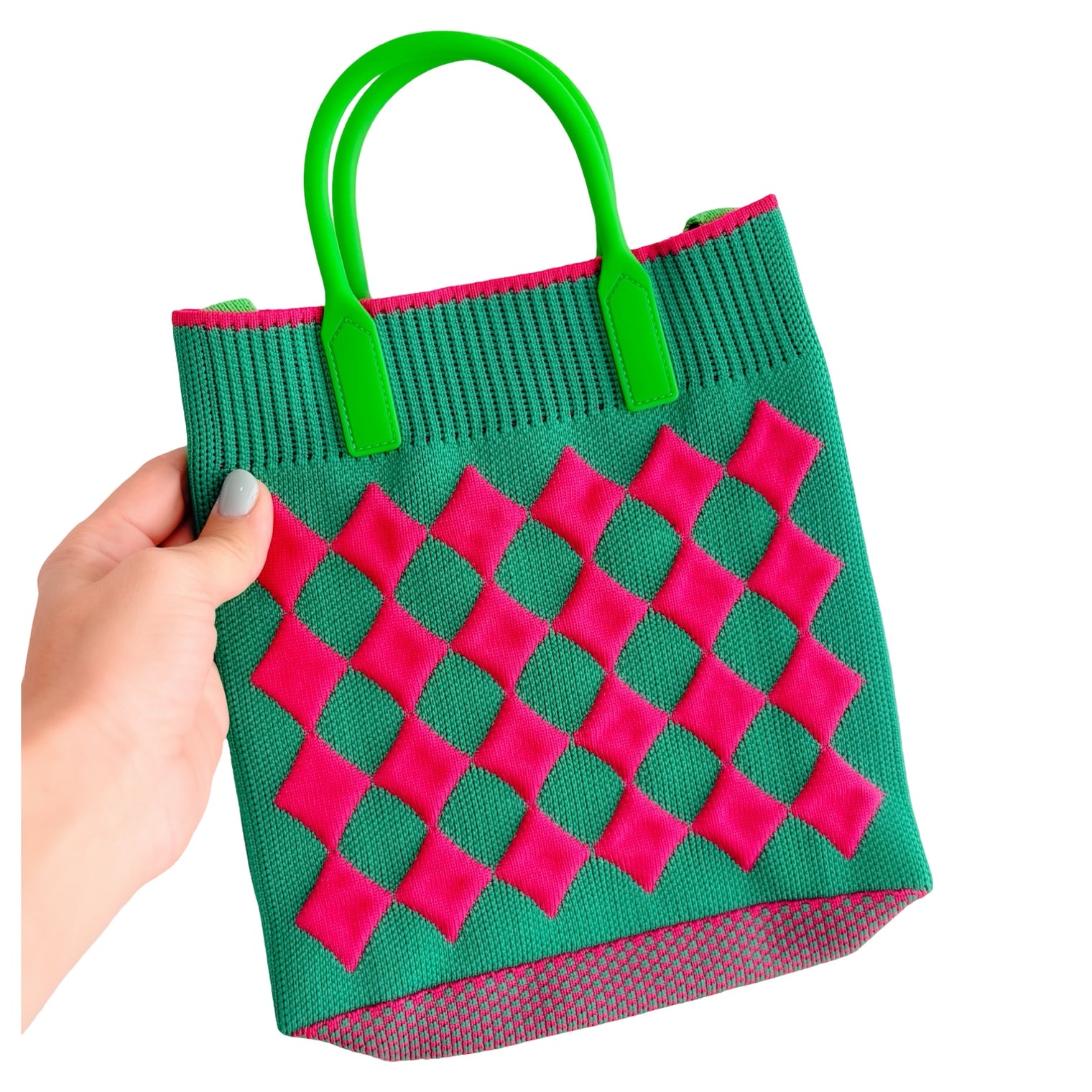 Knit Crossbody Tote