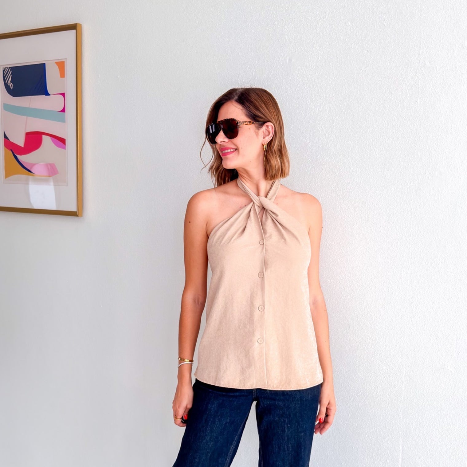 Halter Vest Top