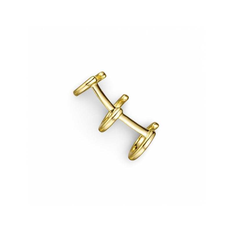 Triple Loop Ear Cuff (Single)