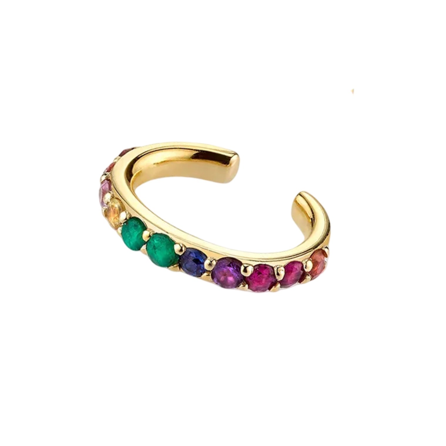 Rainbow Mini Ear Cuff