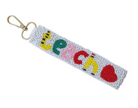 Sequin & Bead Keychain Wristlet — Choose Your Vibe