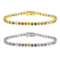 Tennis Rainbow Luxe Bracelet
