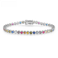 Tennis Rainbow Luxe Bracelet