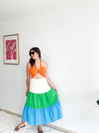 Color Block Dress