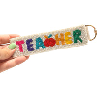 Sequin & Bead Keychain Wristlet — Choose Your Vibe