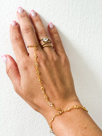 Luna Crystal Hand Chain