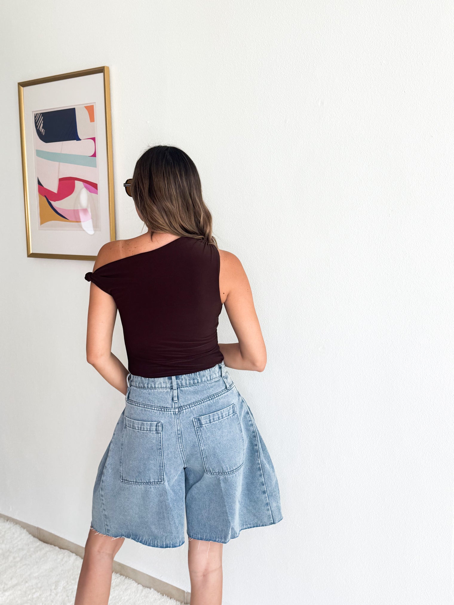 Bermuda Denim Shorts
