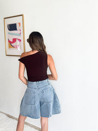 Bermuda Denim Shorts