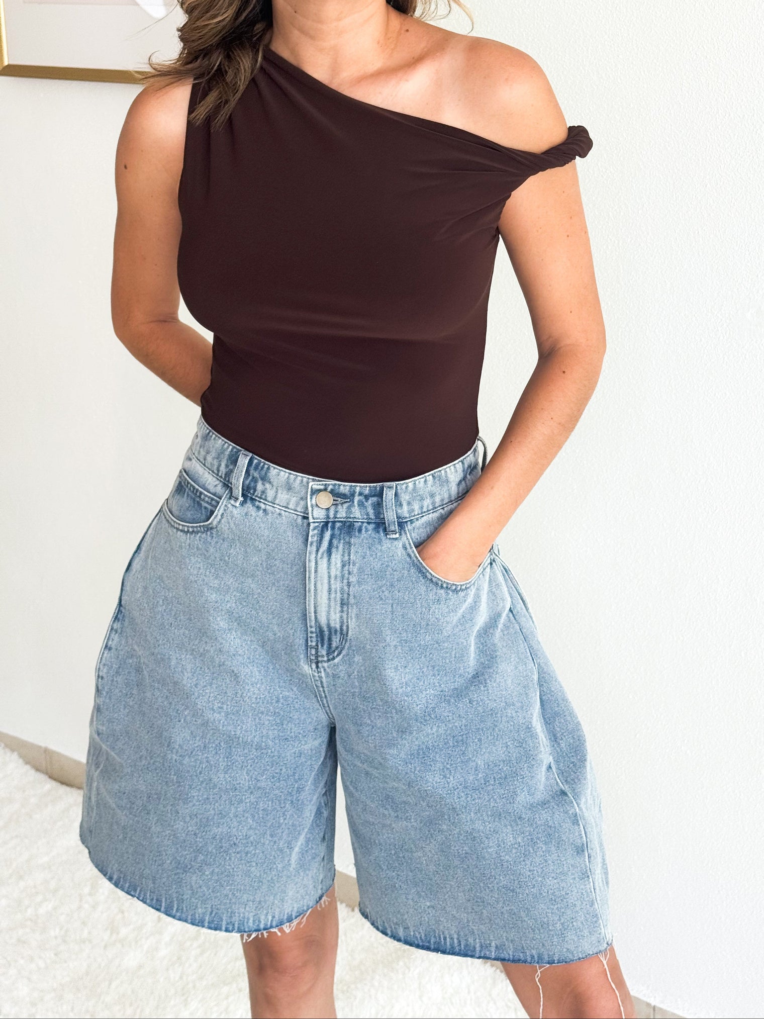 Bermuda Denim Shorts