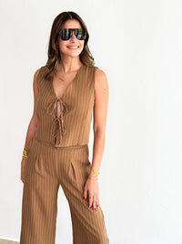 Pin Stripe Vest