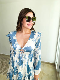 Blue Mini Dress