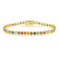 Tennis Rainbow Luxe Bracelet