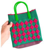 Knit Crossbody Tote