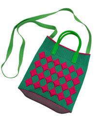 Knit Crossbody Tote