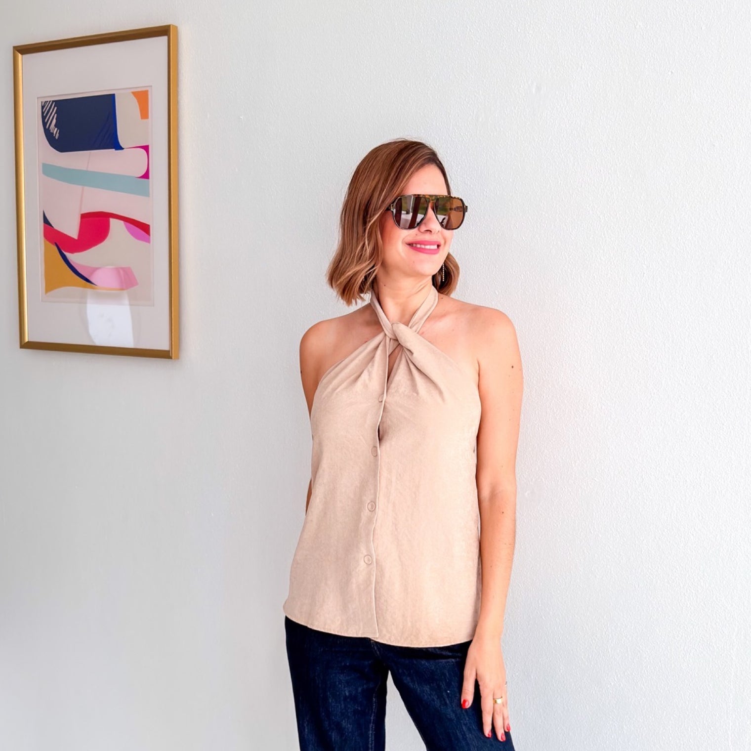 Halter Vest Top