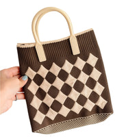 Knit Crossbody Tote