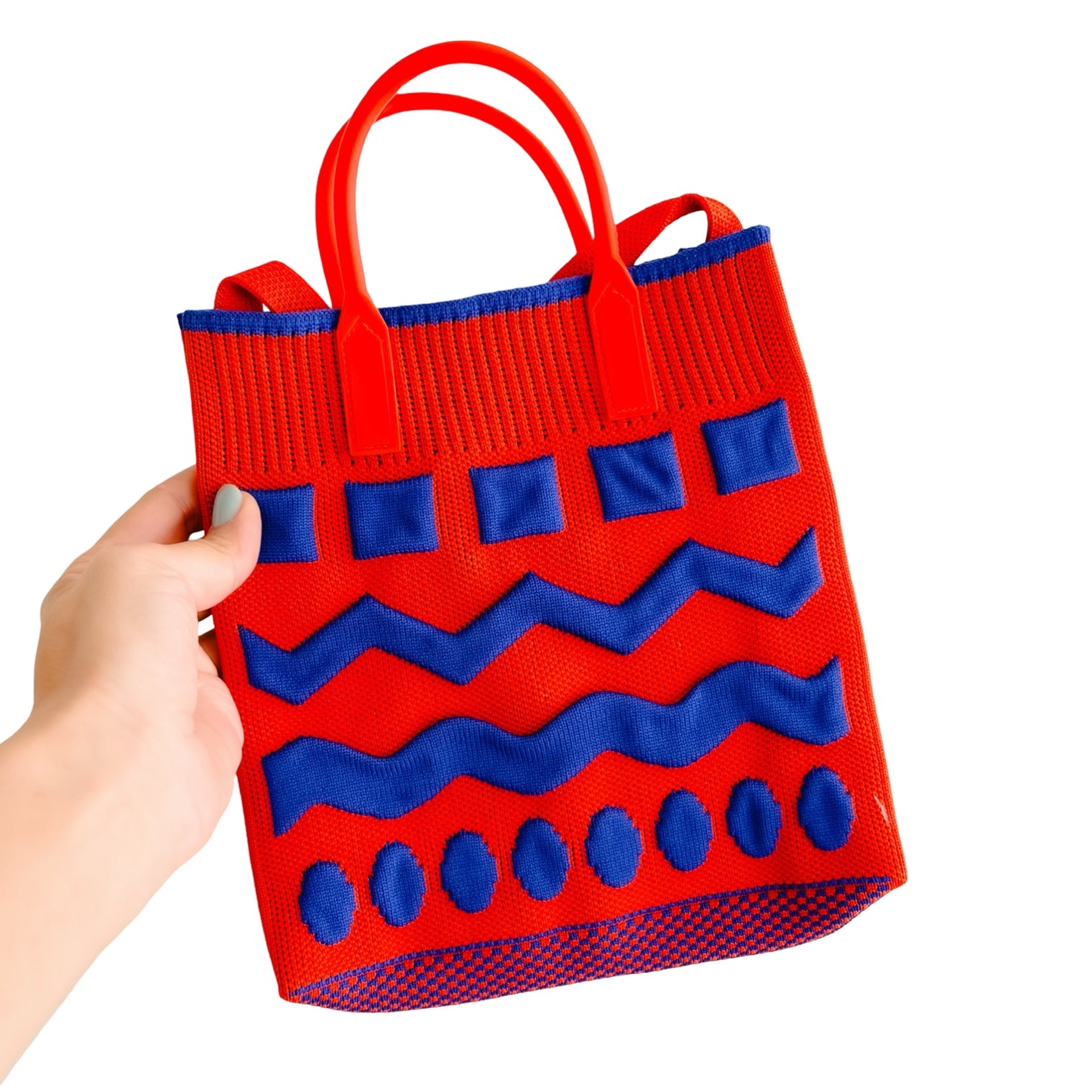 Knit Crossbody Tote