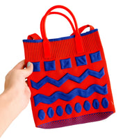 Knit Crossbody Tote